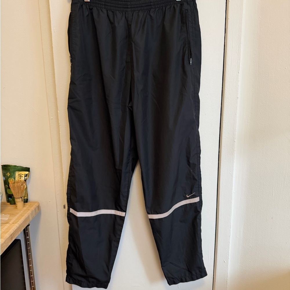 Nike Black Windbreaker Track Pants